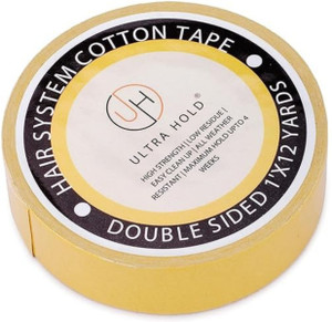 Ultra Hold Wig Patch Double Sided Tape Waterproof (1'X12 Yard) Hair Accessory Set