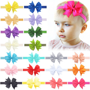 HOMEMATES 20 PCS Stylish Fancy Hairband Multicolor Baby Girls Kids Elastic Hairband Head Band