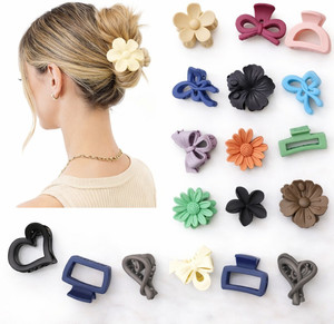 Prityka Multi-Shape Claw Bangs Clip - Image 5