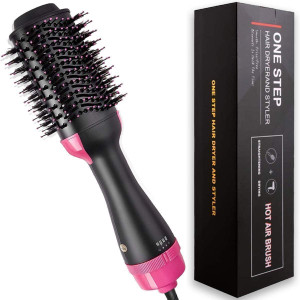 Shivatva Hair Dryer Brush Professional 4 In 1 One Step Volumizer Hair Dryer For Blow