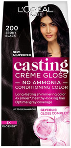 L'Oréal Paris Casting Creme Gloss 200 Ebony Black - Image 6