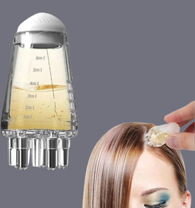 VOIISH Hair Oil Applicator Comb, Smooth Root Comb Applicator Bottle For Scalp Oil