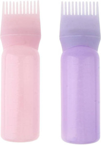 CYPAT Hair oil applicator bottle with comb root hair oil applicator for scalp