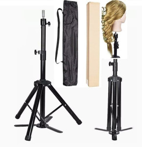 MEGARICH Adjustable Mannequin Head Tripod Stand Hair Extension