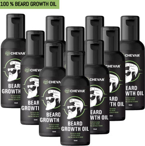 Chevar beard oil For Men for thicker, longer Beard For patchy, uneven Beard Hair Oil