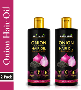 Phillauri Onion Hair Oil with Black Seed, 100 ml - Image 6