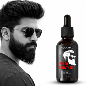 AQUORAL Grow Your Confidence: Our Beard Growth Oil Solution Hair Oil