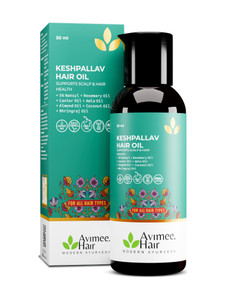 Avimee Herbal Keshpallav Hair Oil with Rosemary 50 ml - Image 6