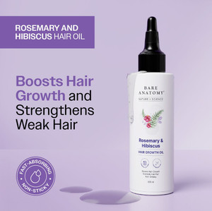 BARE Rosemary & Hibiscus Hair Growth Oil 100ml - Image 6