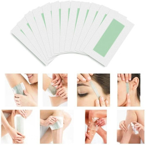 HUZURLU Waxing Strips for Hair Removal Easy & Safe Wax Strips Paper Strips Strips