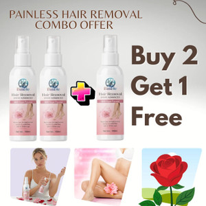 BIMBLE Hair Removal Spray Family Offer: Buy 2 Get 1 Free Best ...