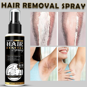GLAMITY Hair Removal Spray Cream - For Chest, Back, Legs & Under Arms Spray 1.9 Spray