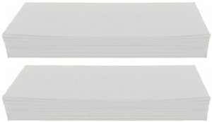 JACKENS Waxing Strips Plain Disposable White Color Wax Strips Easy & Safe Strips Strips