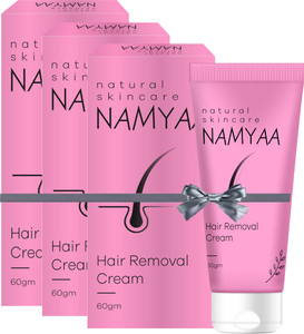 नम्या Hair Removing Cream for Intimate Skin with After Wax Soothing Serum with Vitamin C-Pack of 3 क्रीम