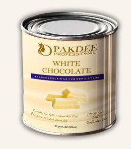pak dee White Chocolate Liposoluble Hair Removal Wax 800 ml, Pack
