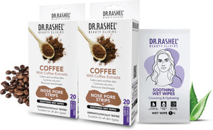 DR.RASHEL Coffee Nose Pore Strip For Blackhead & Whitehead Remover Strips
