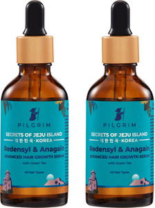 Pilgrim Advanced Hair Growth Serum For Hair Fall , 50 ml (Pack of 2) | Highly Effective