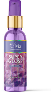 Olivia Super Gloss Hair Serum with Macadamia Oil For Nourished & Glossy Hair
