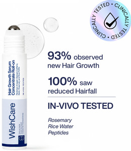 WishCare Hair Growth Serum Roll On With Redensyl - Image 6