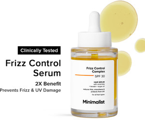 Minimalist Frizz Control SPF 30 Hair Serum 50ml - Image 6