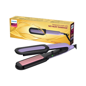 PHILIPS NourishCare No heat damage with Vitamin E & Morrocan Argan Oil Serum Strips BHS503/40 Hair Straightener