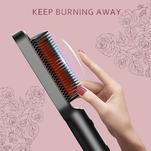 Tadatmay Professional Hair Styler, Ionic Smoothing Hair Comb | Advanced Technology Beautiful, Confident Hair Straightener Brush