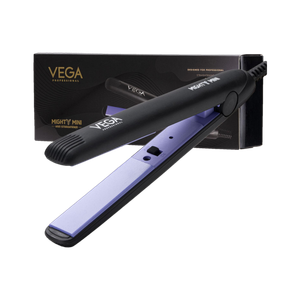 Vega Professional Mighty Mini Hair Straightener-Black VPVHS-10 Hair Straightener