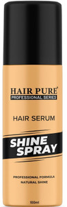 Hair Pure Hair Shine Spray Long Lasting Hair Spray Styling Serum Hair Spray