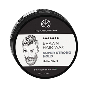 THE MAN COMPANY Brawn Hair Wax - Almond & Argan Oil 50g - Image 6