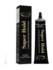 Woolip Super Hold Wig Glue 28gm for Hair Patch & Extensions for Men & Women Hair Gel