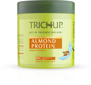 TRICHUP Almond Protein Hair Mask | Repairs Damaged & Rough Hair