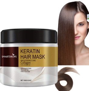 smartdrops Hair Treatment Mask For Keratin Straightened Hair | Straight Hair Mask |
