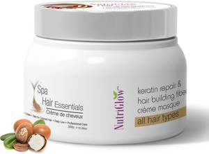न्यूट्रीग्लो Spa Cream with Keratin for Deep Nourishment, All Hair Types