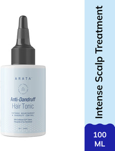 अराटा Anti-Dandruff Hair Tonic | Fights Dandruff & Flakes | Daily Hair Treatment