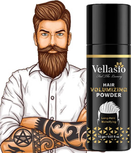 vellasio Mattifying Volume Powder Hair Wax 15gm Matte Finish|Strong Hold Styling hair volumizing powder wax Extreme Hair Volumizer hair powder-mousee