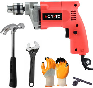 RanPra 10MM DRILL MACHINE | HEAVY DUTY 10MM HAMMER DRILL | CF-354 5 KG DEMOLITION/BREAKER MACHINE HEAVY DUTY Hammer Drill