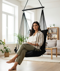 Patiofy Hammock Swing for Balcony | Swing Chair for Adults for Home | Jhula for Adults Cotton Hammock