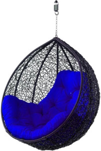 KLODOR Hanging Swing for Balcony/Bedroom/Garden/Outdoor/Indoor/ lawn/Terrace Iron Large Swing