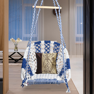 Halder Jute D Shape Premium Swing Chair Cotton Hammock