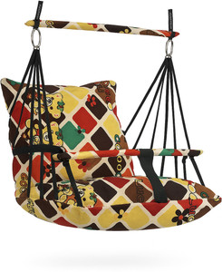 PackPoint Kid Folding and Washable (6 months- 4 Years) Swing | Home-Garden| Safety Belt| Cotton Hammock