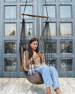 Patiofy Hammock Swing/ Jhula for Adults/ Swing Chair for Adults for Home/ Swing Chair Cotton Hammock