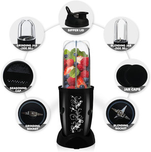 Crystalware black nutri a 400 W Juicer Mixer Grinder
