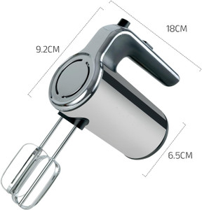 Vithani 500 W SILVER BLACK 500W HAND BLENDER/BEATER/MIXXER Hand Blender, Stand Mixer, Electric Whisk