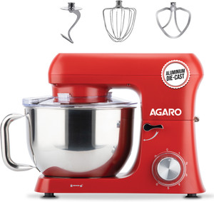 AGARO 1500 W Red Stand Mixer