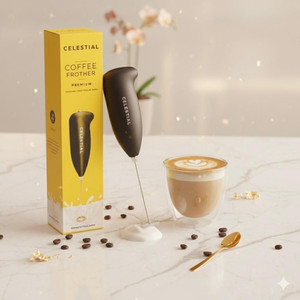 Celestial 50 W Mahroon, Silver Hand Blender