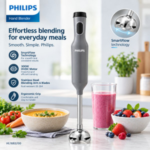 PHILIPS 300 W Grey Hand Blender