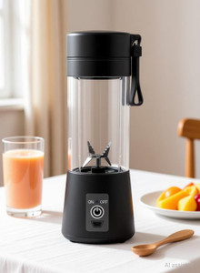 Zenkaro Mini Juicer Mixer with 6 Blades - Image 6