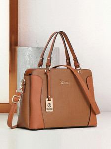 Exotic Women Tan Hand-held Bag