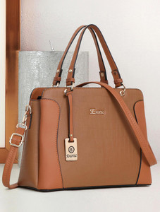 Exotic Women Tan Hand-held Bag