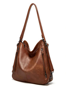 Womanix Women Tan Handbag